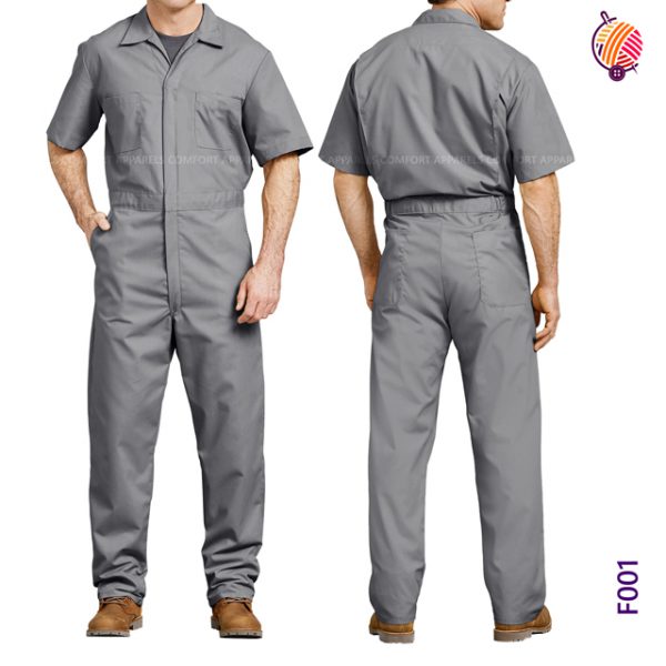 Grey Coverall Half Sleeves in india