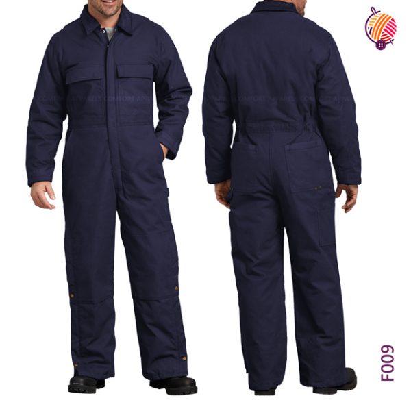 Navy Blue Premium Coverall Full Sleeves